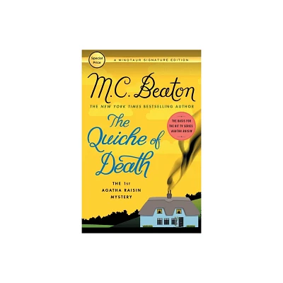 The Quiche of Death - (Agatha Raisin) by M C Beaton (Paperback)