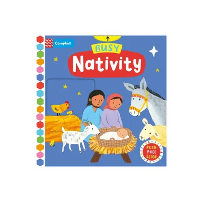 Busy Nativity - (Busy Books) by Campbell Books (Board Book)