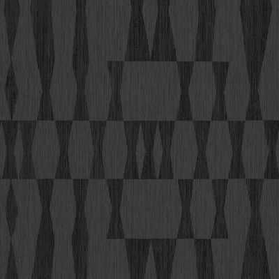 Tempaper & Co. Faux Grasscloth Geo Removable Peel and Stick Wallpaper, Textured , 28 sq. ft.