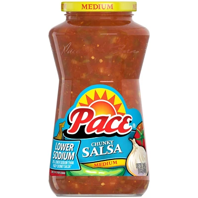 Pace Low Sodium Medium Salsa - 16oz