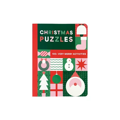 Christmas Mixed Puzzles (Modern) - by Marieke Swerske & Parragon Books (Spiral Bound)