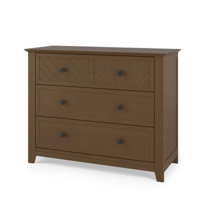 Child Craft Atwood 3 Drawer Dresser - Cocoa Bean