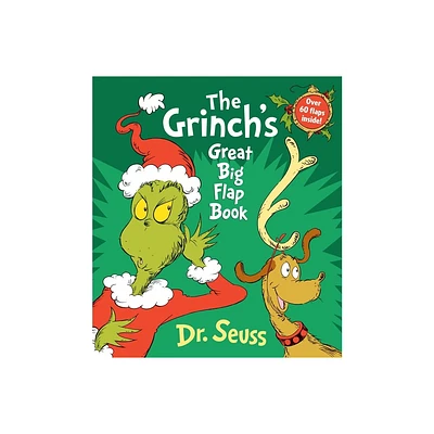 The Grinchs Great Big Flap Book - by Dr Seuss (Board Book)