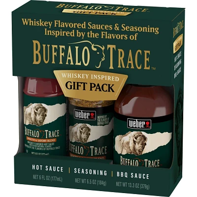 Weber Sazerac Buffalo Trace Whiskey Sauce Gift Set - 2.835lb