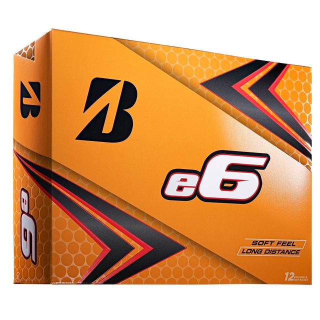 Bridgestone Golf e6 Straight Distance Golf Balls - 12pk