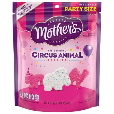 Mothers Circus Animal Cookies Party Size