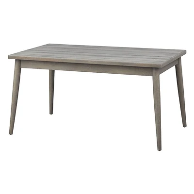 Carlisle Rectangular Dining Table Light Gray - Lifestorey