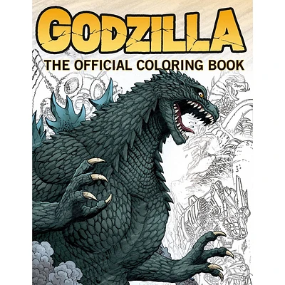 Godzilla: The Official Coloring Book - by Titan (Paperback)