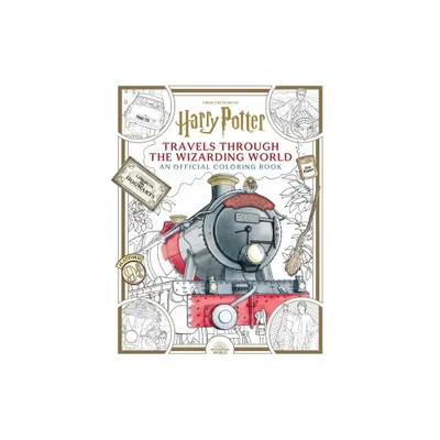 Harry Potter: Travels Through the Wizarding World: An Official Coloring Book - by Insight Editions (Paperback)