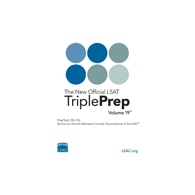 The New Official LSAT Tripleprep Volume 19 - by Law School Admission Council (Paperback)