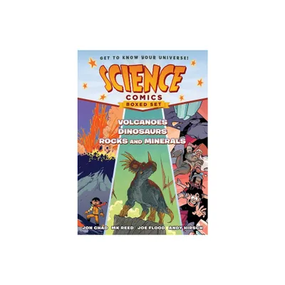 Science Comics Boxed Set: Volcanoes, Dinosaurs, and Rocks and Minerals - by Jon Chad & Mk Reed & Joe Flood & Andy Hirsch (Mixed Media Product)