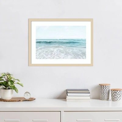 Amanti Art Endless Ocean by Elena Chukhlebova Wood Framed Wall Art Print