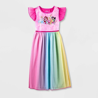 Girls Disney Princess Dress-up NightGown