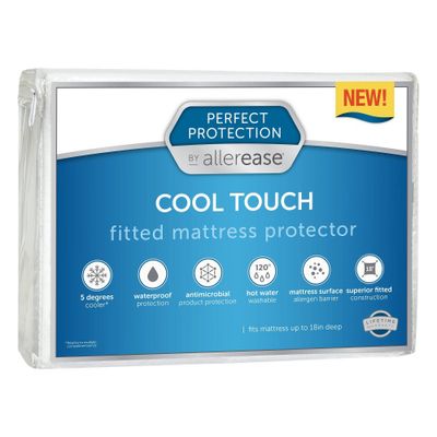 Queen Perfect Protection Cool Touch Mattress Protector - Allerease