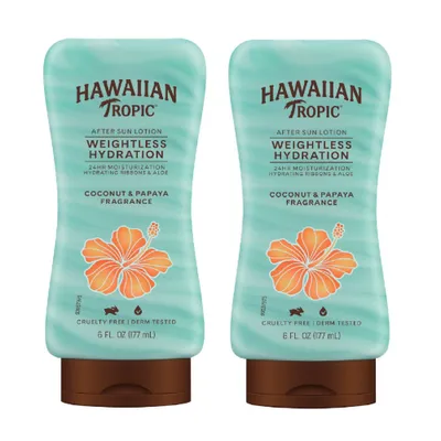 Hawaiian Tropic Silk Hydration After Sun Lotion - 6 fl oz/2pk