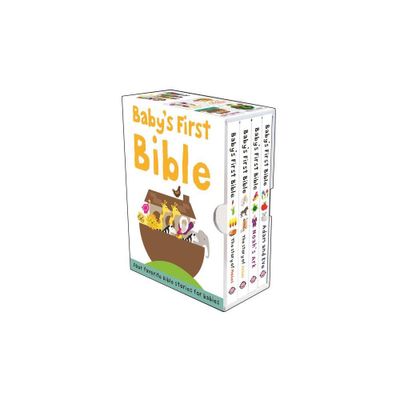 Babys First Bible Boxed Set - (Bible Stories) by Roger Priddy (Mixed Media Product)