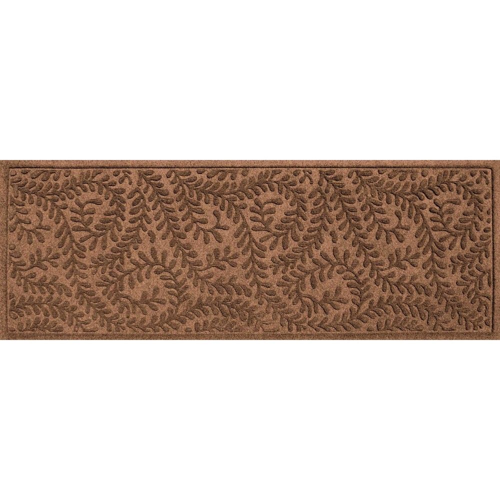 Bungalow Flooring 110x5 WaterHog Runner Boxwood Indoor/Doormat Dark Brown