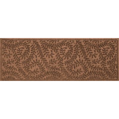 Bungalow Flooring 110x5 WaterHog Runner Boxwood Indoor/Doormat Dark Brown