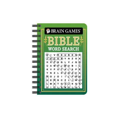 Brain Games - To Go - Bible Word Search (Green) - by Publications International Ltd & Brain Games (Spiral Bound)