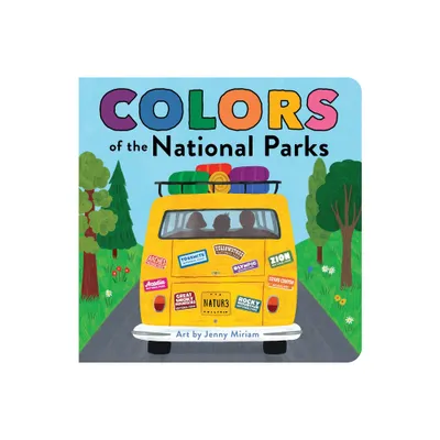 Colors of the National Parks - (Naturally Local) by Duopress Labs (Board Book)