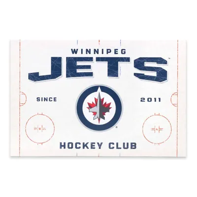 NHL Winnipeg Jets Rink Canvas