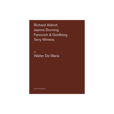 Artists on Walter de Maria - (Paperback)