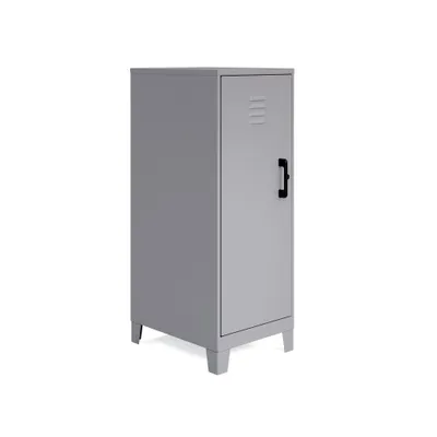 Space Solutions 3-Shelf Vertical File Cabinet Arctic