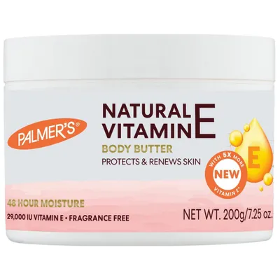 Palmers Natural Vitamin E Body Butter Unscented - 7.25oz