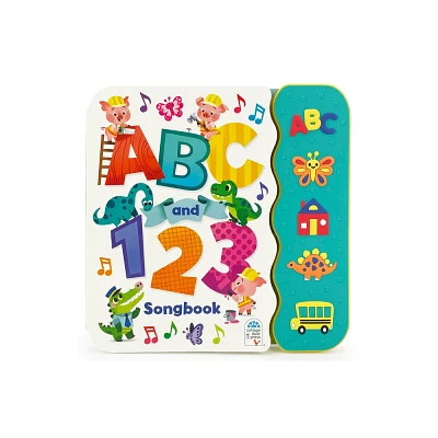 ABC and 123 Songbook - by Cottage Door Press (Board Book)