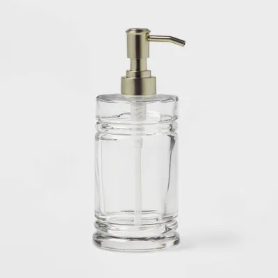 Glass Soap Pump Clear - Threshold