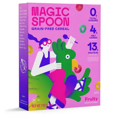 Magic Spoon Fruity Keto and Grain-Free Cereal - 7oz