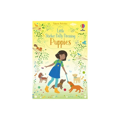 Little Sticker Dolly Dressing Puppies - by Fiona Watt (Paperback)