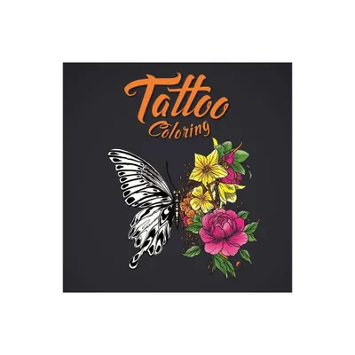 Tattoo Coloring - by Igloobooks (Paperback)