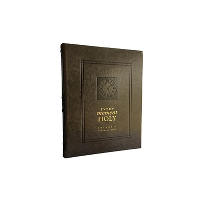 Every Moment Holy, Volume I (Pocket Edition) - by Douglas Kaine McKelvey (Leather Bound)