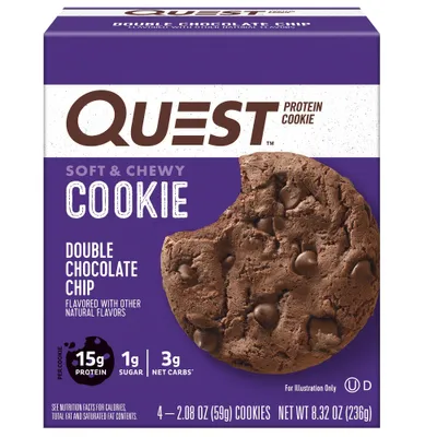 Quest Nutrition Protein Cookie - Double Chocolate Chip