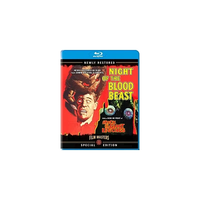 Night of the Blood Beast / Attack of the Giant Leeches (Blu-ray)(1958)