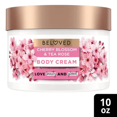 Beloved Cherry Blossom & Tea Rose Body Cream 10oz