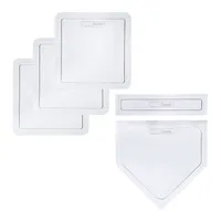 Franklin Sports Throw Down Baseball Bases - 5pc