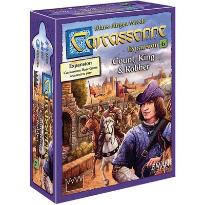 Zman Carcassonne Expansion 6 Ct, King & Robber