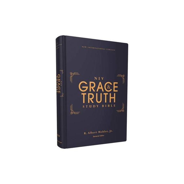 Niv, the Grace and Truth Study Bible (Trustworthy and Practical Insights), Hardcover, Red Letter, Comfort Print - by Zondervan