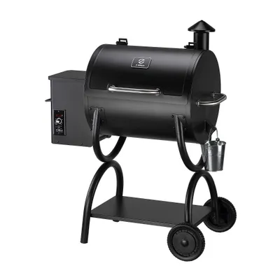 ZPG-550A Grills Wood Pellet Grill BBQ Smoker Digital Control - Black - Z Grills