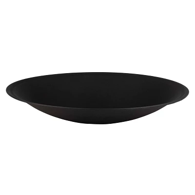 Pure Garden 24 Replacement & DIY Fire Bowl Round Outdoor Fire Pit Black: Corrosion-Resistant Steel, No Tools Assembly