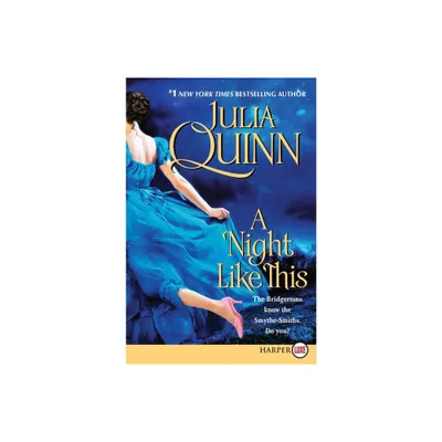 Night Like This, A LP - Large Print by Julia Quinn (Paperback)