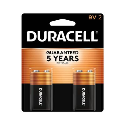 Duracell Coppertop 9V Batteries
