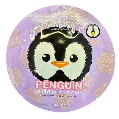 Fantasy by Masque Bar Holiday Penguin Sheet Mask