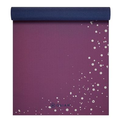 Gaiam Sublime Sky Yoga Mat - Berry Pink (4mm)