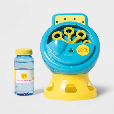 Light-Up Bubble Maker Blue/Yellow - Sun Squad