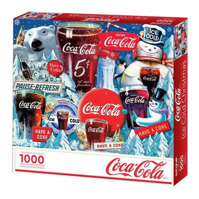 Springbok Coca-Cola Ice Cold Christmas Jigsaw Puzzle - 1000pc