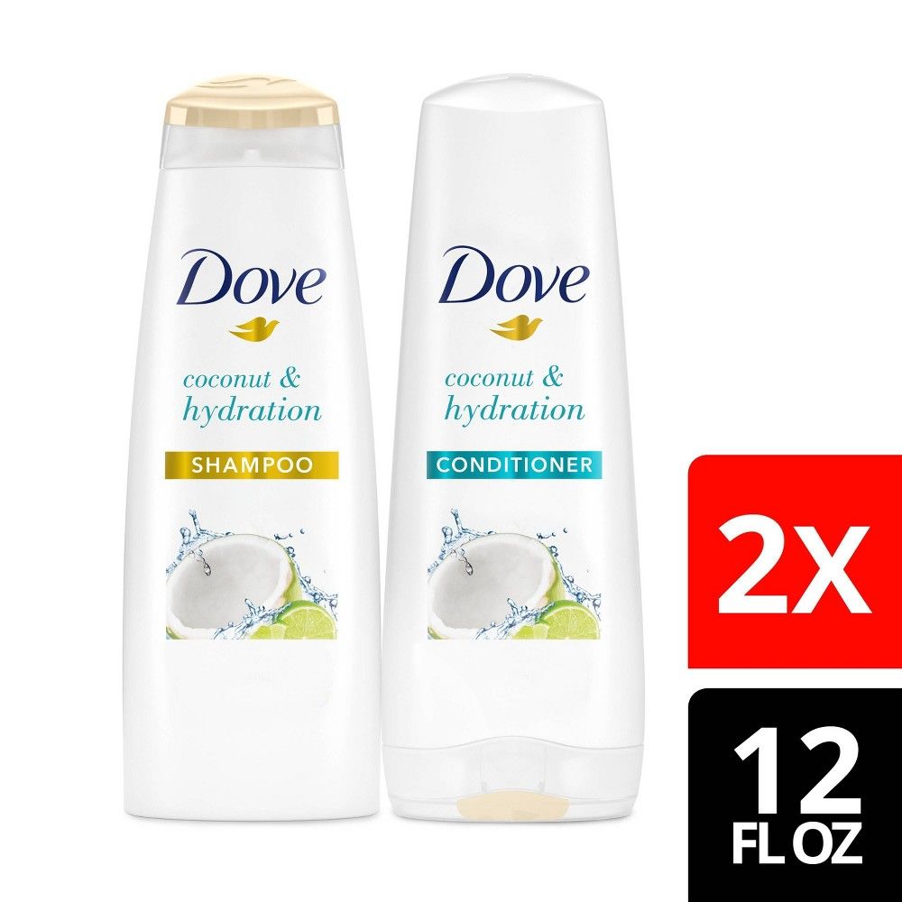 oogsten Brouwerij periscoop Dove Beauty Coconut and Hydration Shampoo & Conditioner - 2pk/24 fl oz |  Connecticut Post Mall