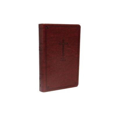 KJV, Deluxe Gift Bible, Imitation Leather, Red, Red Letter Edition - by Thomas Nelson (Leather Bound)